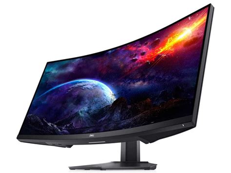 Dell Curved Gaming, 34 Inch Curved Monitor with 144Hz Refresh Rate, WQHD (3440 x 1440) Display, Black - S3422DWG dummy Dell S3222HN 32 inch 1080P Computer Monitor, Full HD 75Hz AMD FreeSync Curved Display, 3000:1 Contrast Ratio and 99% sRGB Coverage, Ideal for Home and Business, Black 